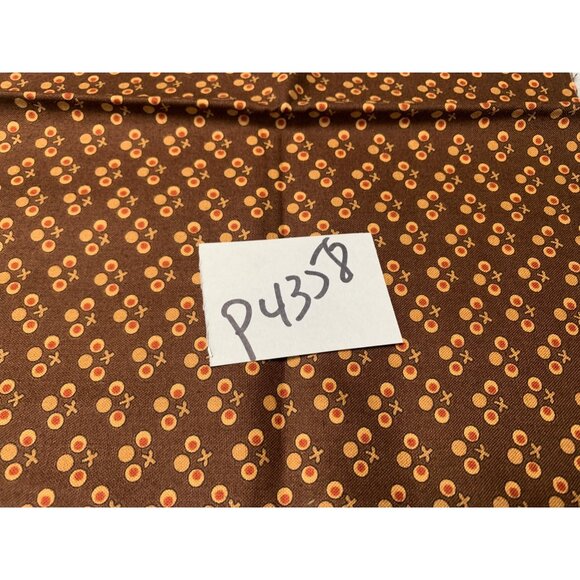 Andover Fabrics Brown Floral Print Cotton 1/4 yard x 44" Crafting Quilting Fabri - Picture 5 of 5